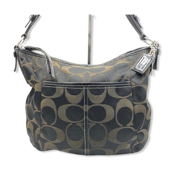 Coach Soho Signature Hobo Handbag - Picture 1 of 13